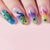 Kreative Nagelkunst mit Pfauendesign Brehn