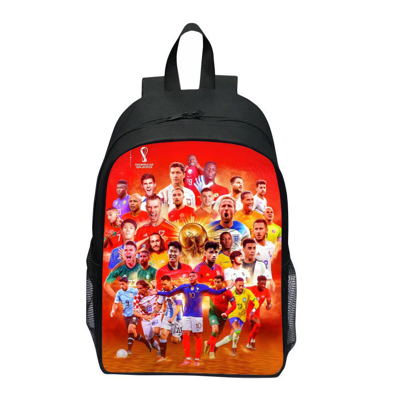 Sportlicher Rucksack mit Wm-Trophäe Design Brehn