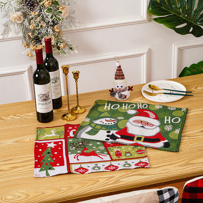 Festliche Tischdecke mit Weihnachtsmotiven Brehn