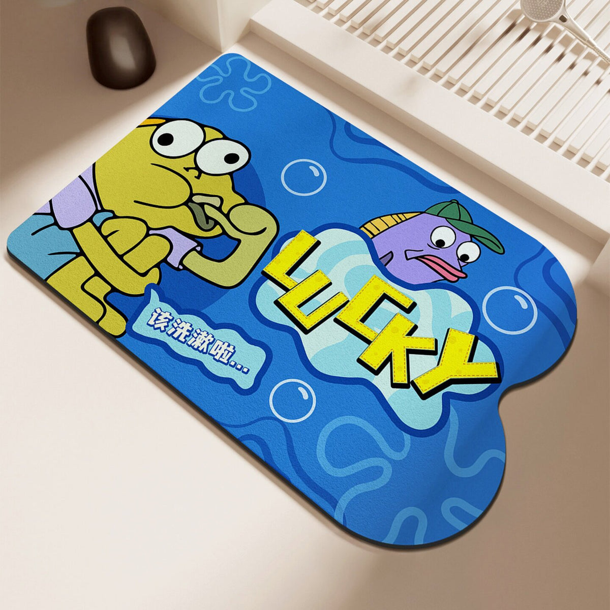 Fun-Themen Badematte