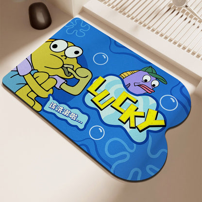 Fun-Themen Badematte