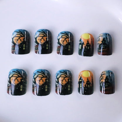 Spooky Halloween Nagelkunst Set Brehn