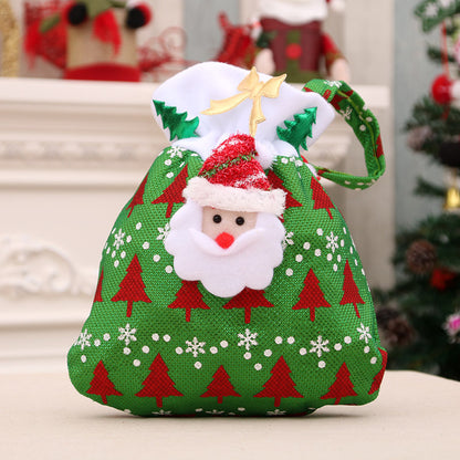 Dekorativer Schneemann Geschenktüte Brehn