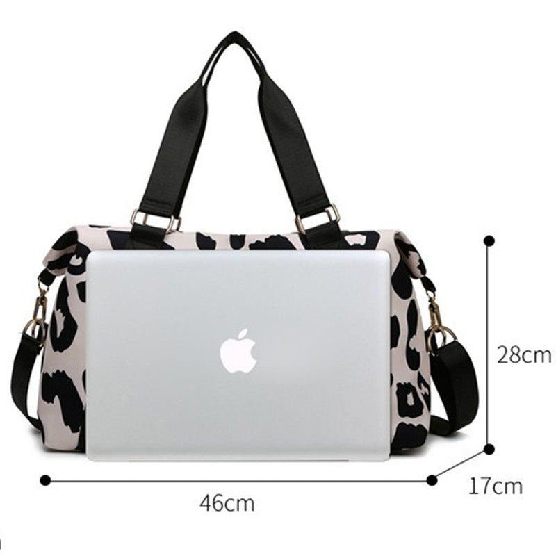 Sportliche Tragetasche mit Elegantem Leopardenmuster Brehn