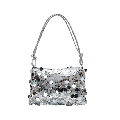 WoSequin Abend Clutch Brehn