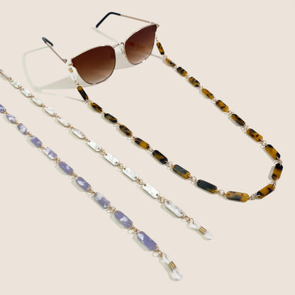 Chic Schildpatt Brillen Kette Brehn