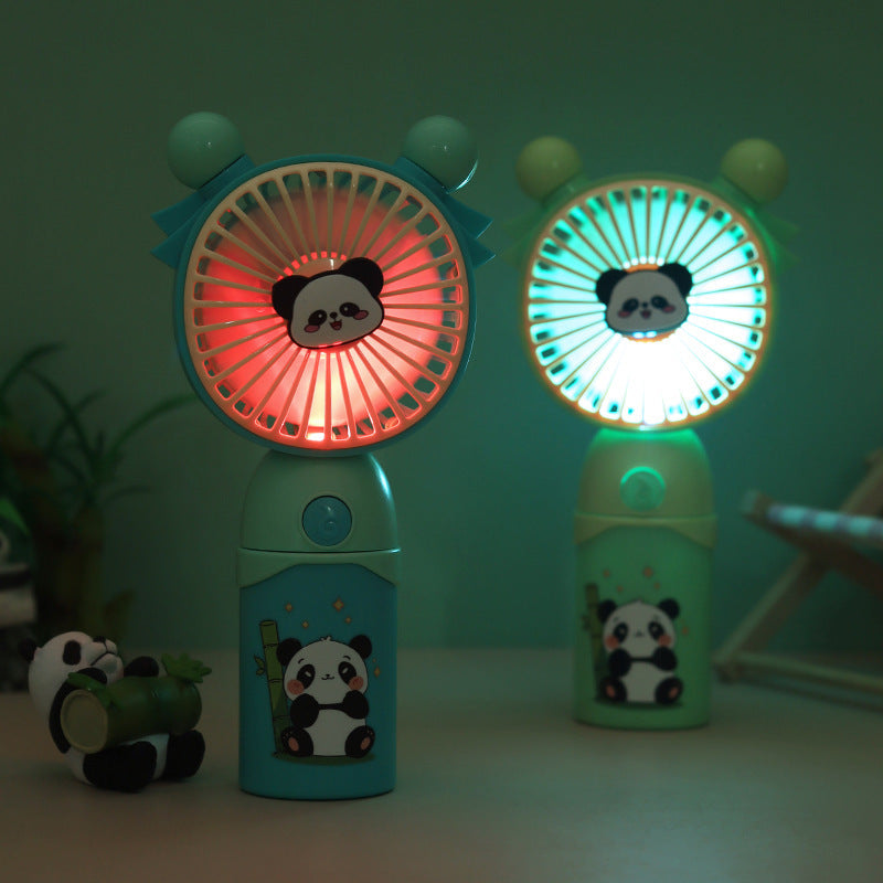 Portabler Panda-Themen Mini Ventilator Brehn