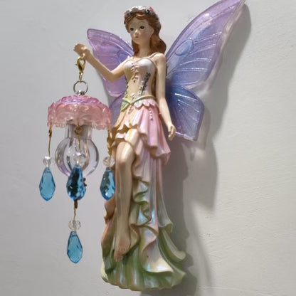 Dekorative Feenfigur mit LED-Licht Brehn