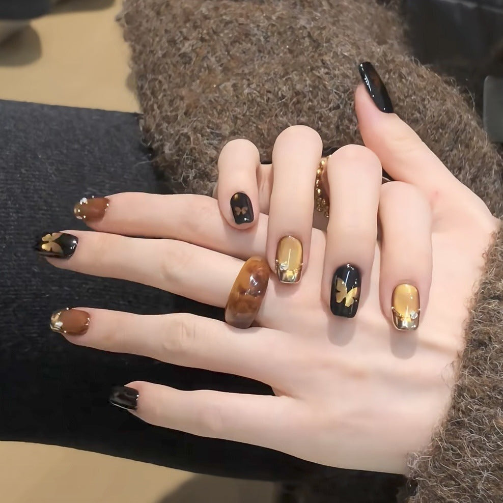 Dekoratives Schmetterling Nagelkunst Set Brehn