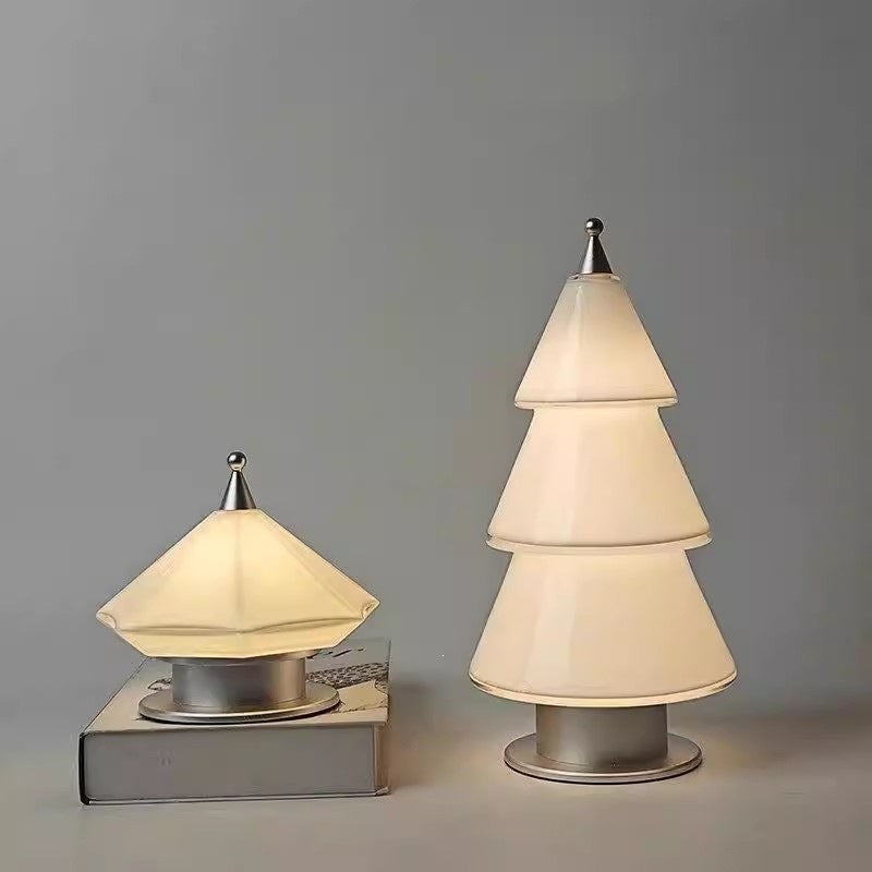 Künstlerische Weihnachtsbaum Tischlampe