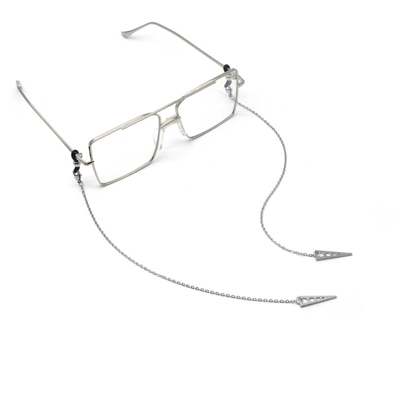 Stylische Edelstahl Brillen Kette Brehn