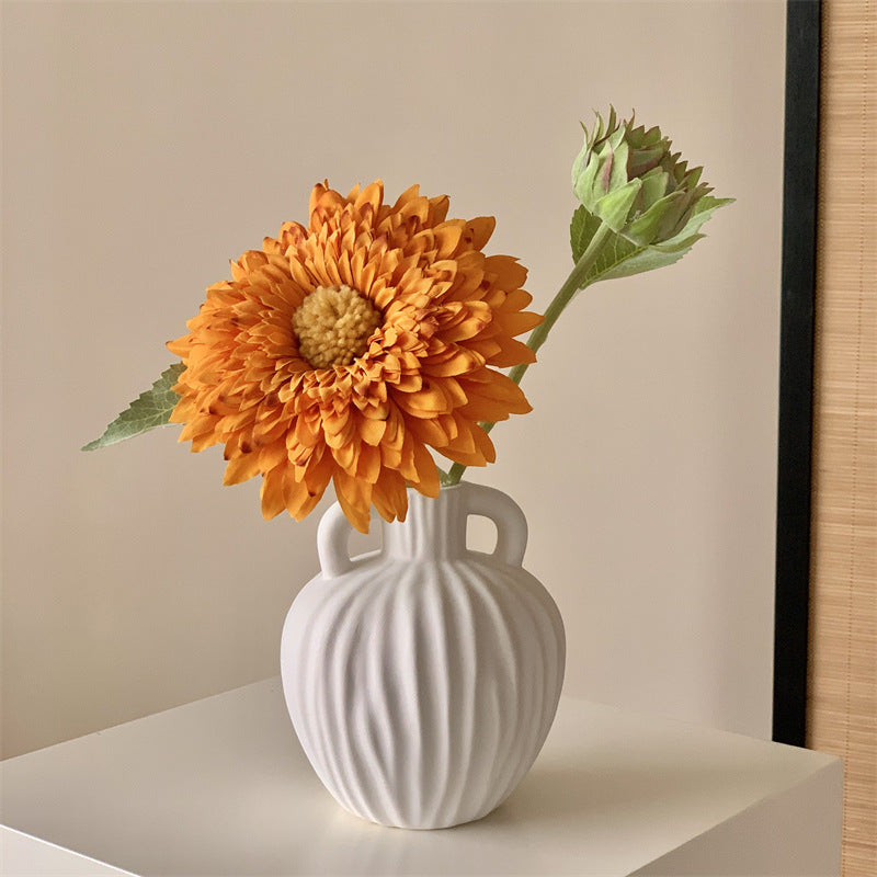 Dekorative Blumenvase Arrangement für die Wohnkultur
