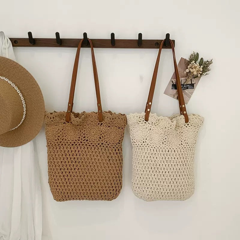Handgefertigte Makramee-Tasche Brehn
