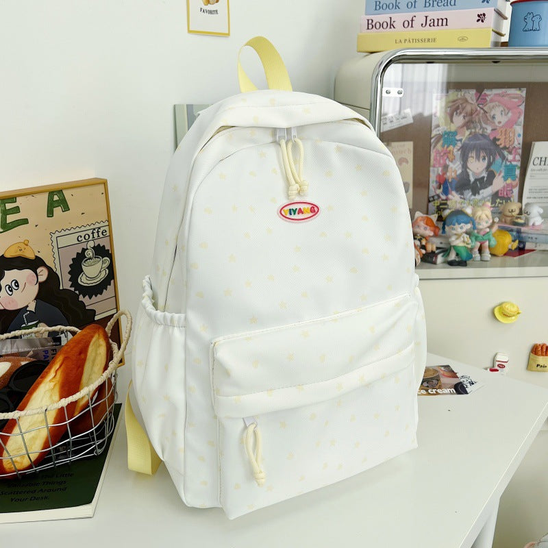 Lässiger Rucksack mit Sternenmuster