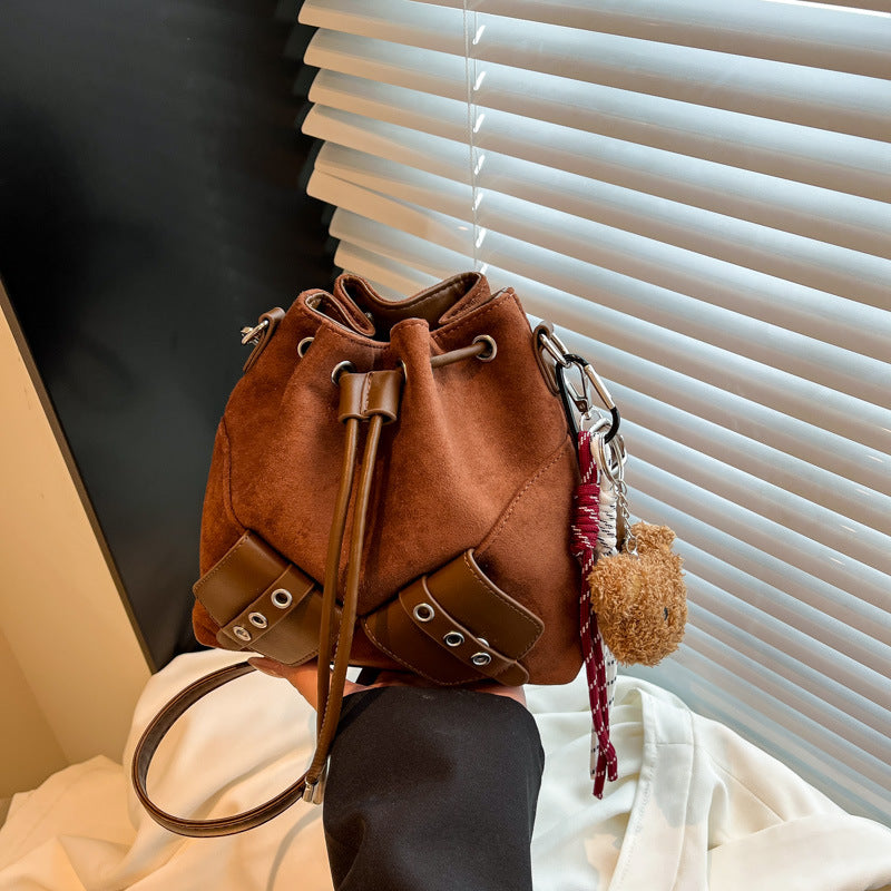 Suede Bucket Bag Brehn