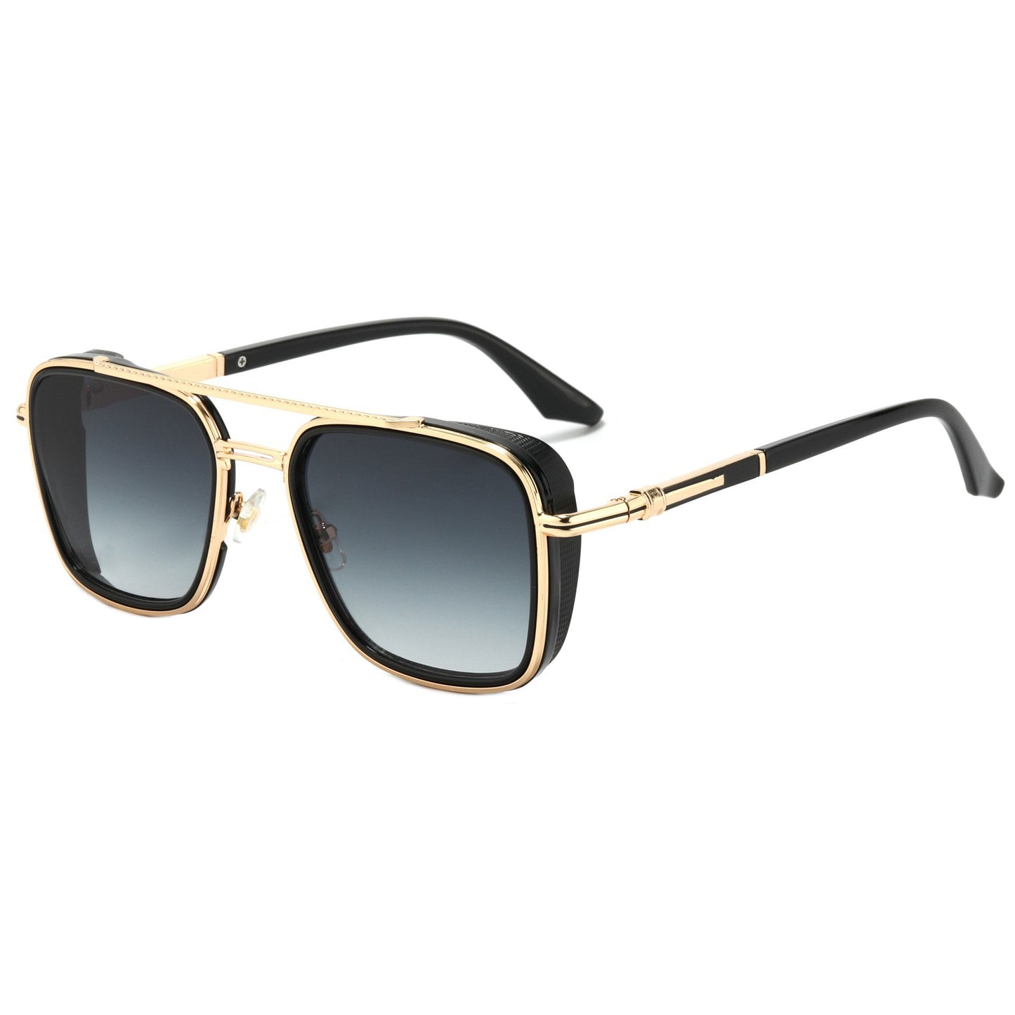 Damen Modische oversized Sonnenbrille mit luxuriösen Akzenten Brehn