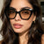 Damen modische Sonnenbrille mit elegantem Cat-Eye-Design und strapazierfähigem Rahmen Brehn