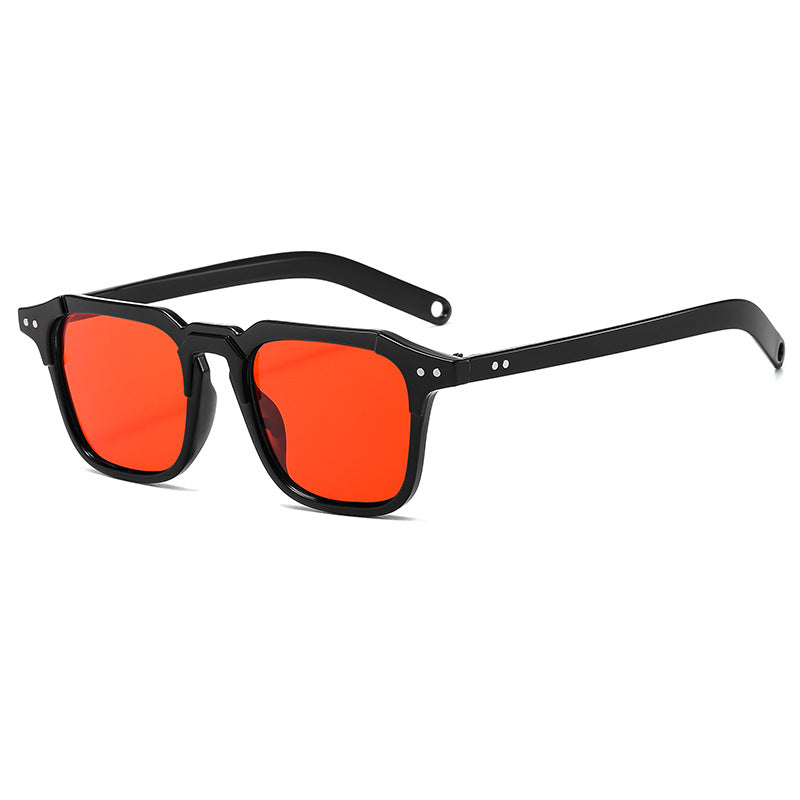 Herren Retro-inspirierte auffällige quadratische Sonnenbrille Brehn
