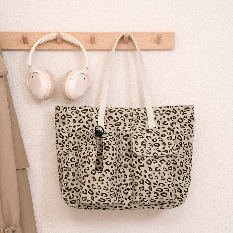 Stilvolle Baumwoll-Tote-Tasche mit Sternmuster Brehn