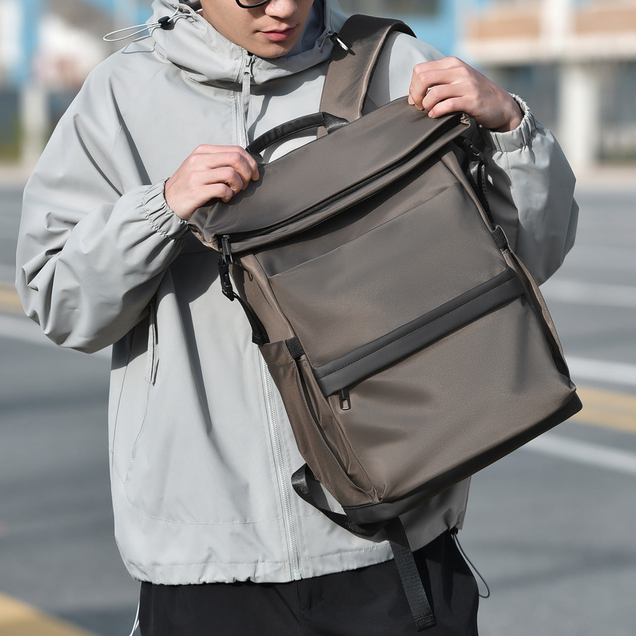 Vielseitiger wasserdichter Rucksack Brehn