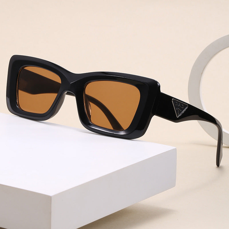 Damen modische quadratische Sonnenbrille mit stilvollem Rahmen Brehn