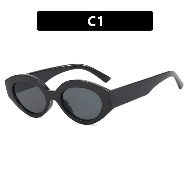 Damen kreative Sonnenbrille im eleganten Retro-Stil Brehn