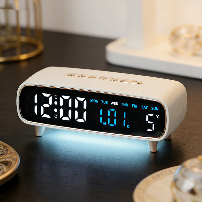 Digitaler Funkwecker mit Temperatur- und Datumsanzeige Brehn