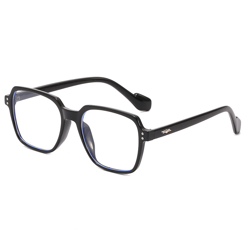 Damen quadratische Brille mit transparentem Rahmen und stylischem Design Brehn