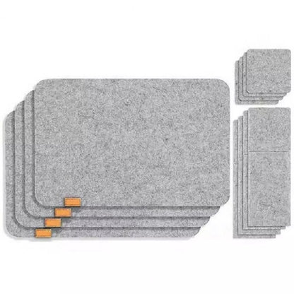 Felt Esstische Platzsets Set Brehn