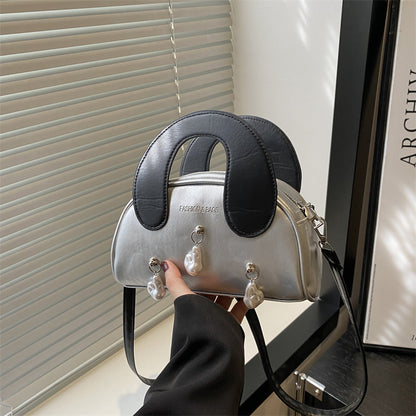 Elegante Perlenverzierte Handtasche