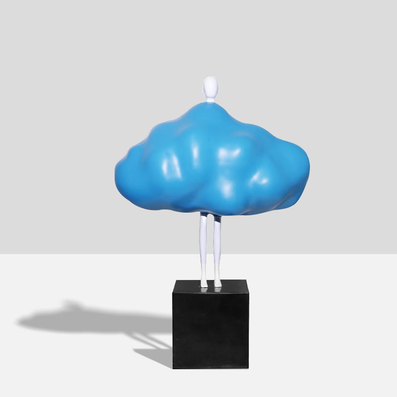 Zeitgenössische abstrakte Wolken Skulptur