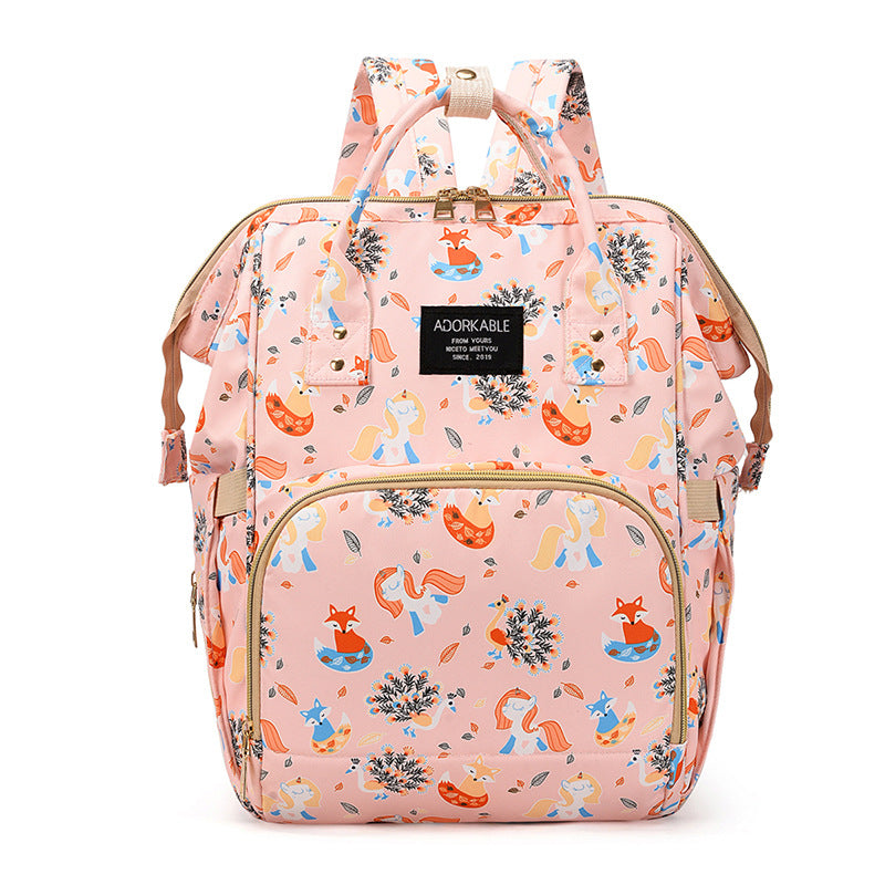Verspielt Einhorn Druck Windel Rucksack Brehn