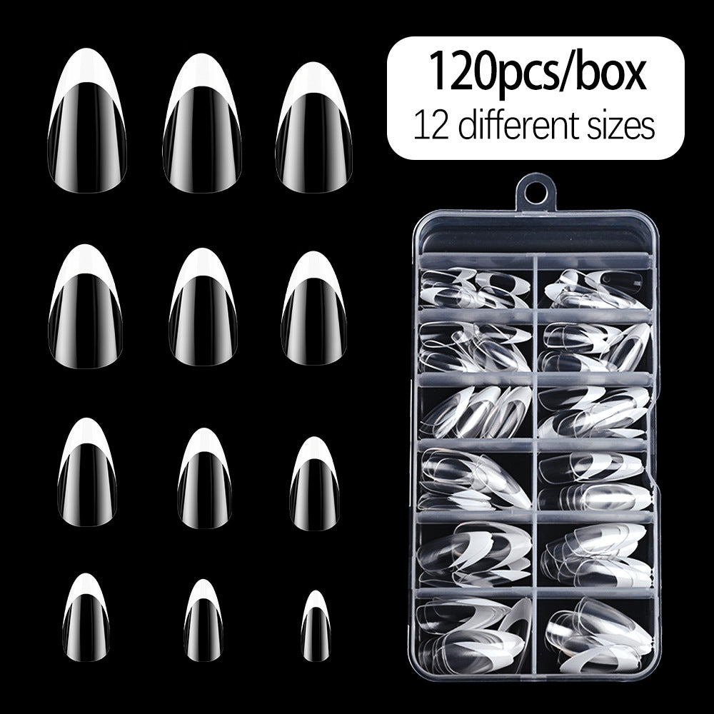 Halbmond Französische Spitze Nagelspitzen Kollektion Brehn