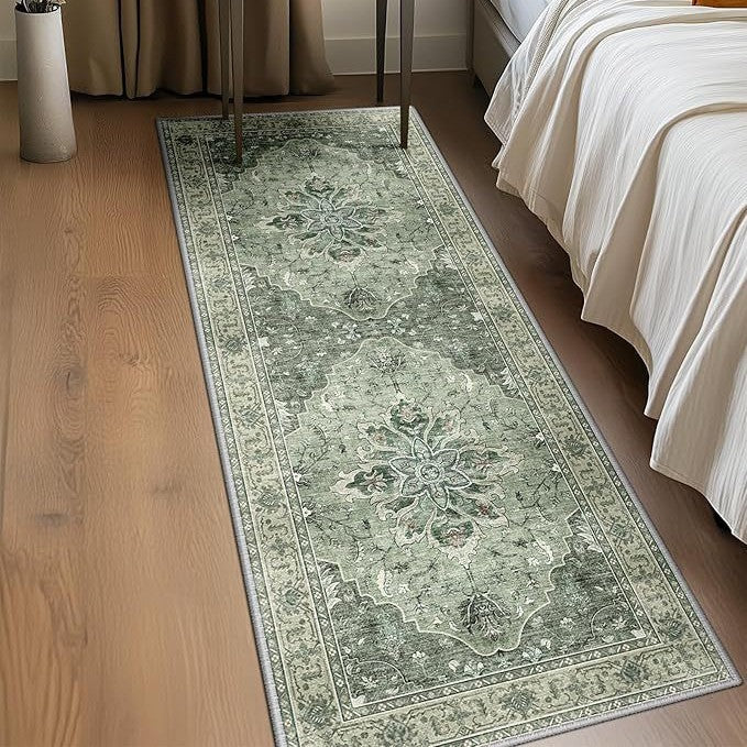 Vintage-inspirierter Läufer Teppich