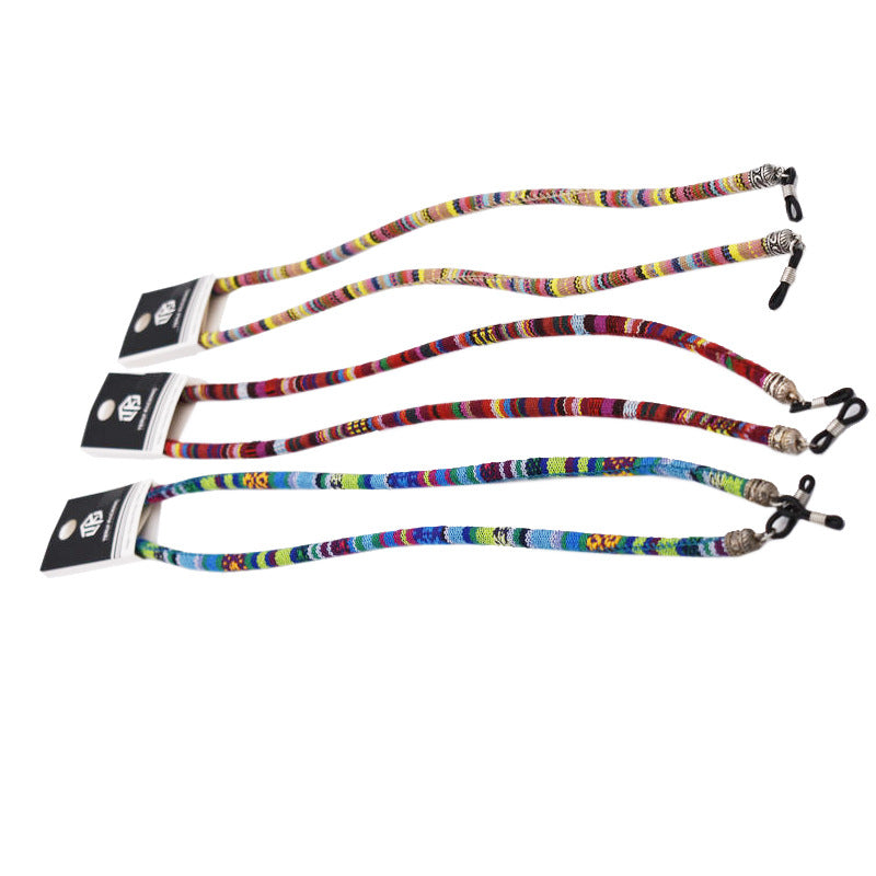 Bunte Woven Eyewear Kette Brehn