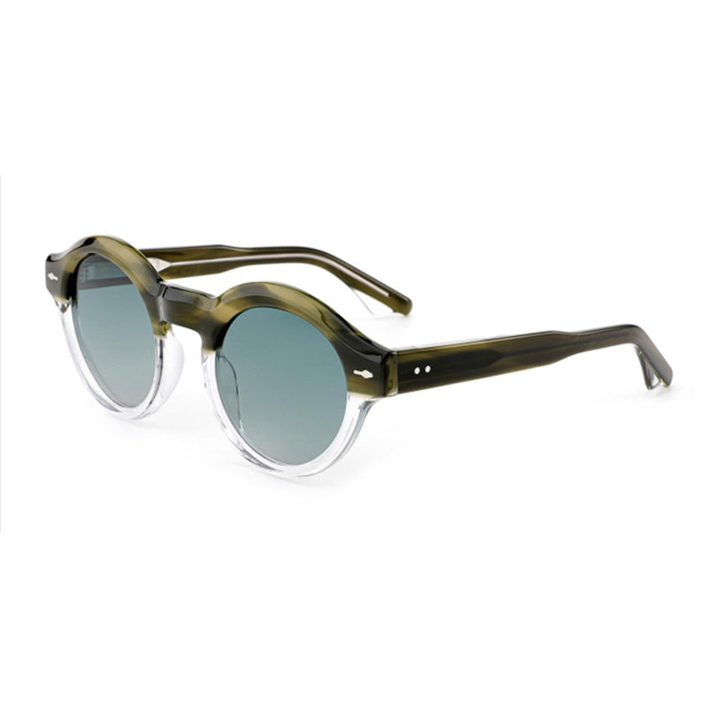 Damen Sonnenbrille im eleganten Retro-Design mit robustem Rahmen Brehn
