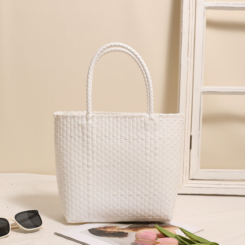 Geflochtene Freizeit Shopper-Tasche Brehn