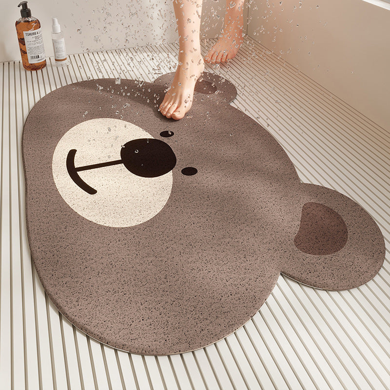 Verspielte Haustier-Themen-Badematte Brehn