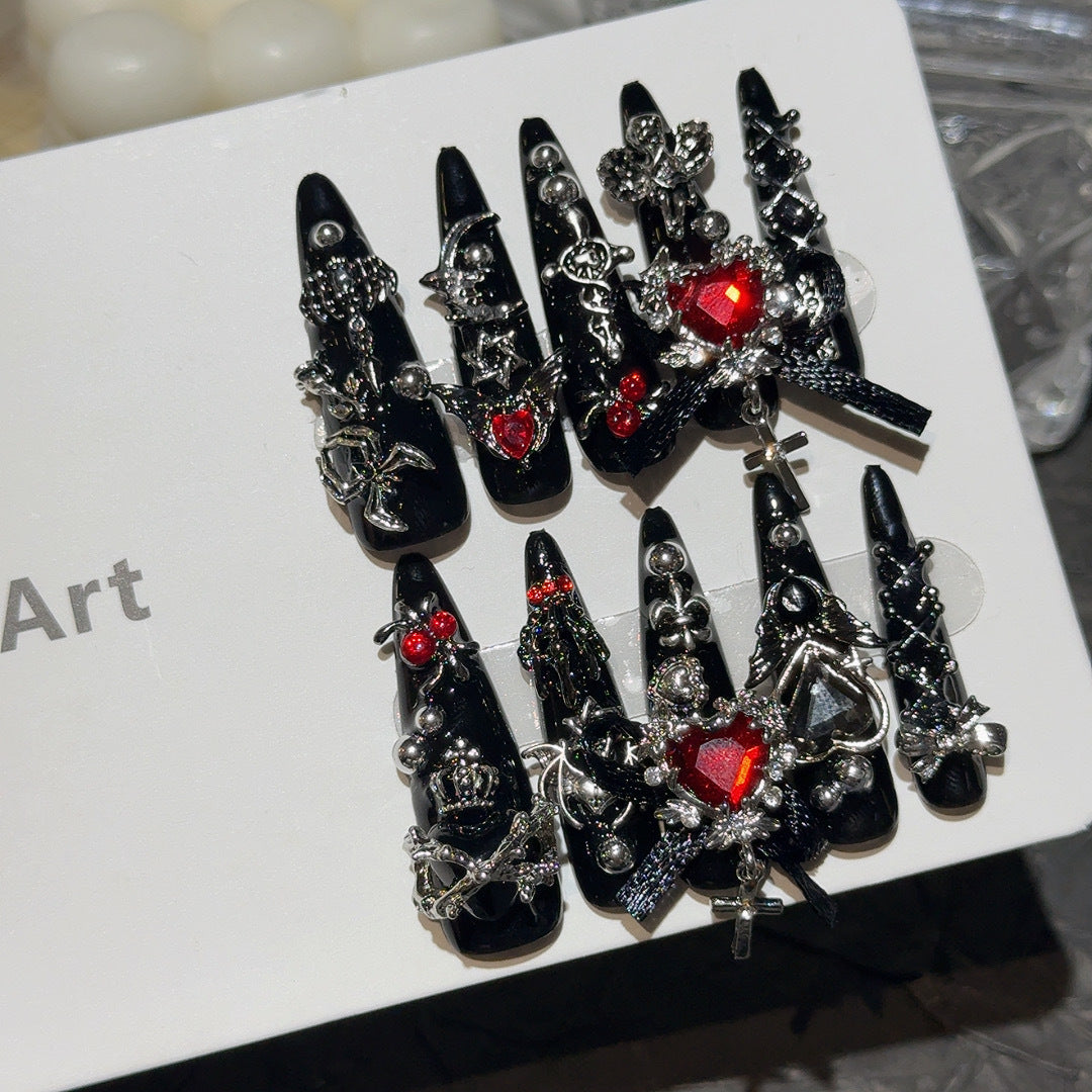 Glamouröse Nagelkunst Verlängerungen
