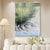 Moderne abstrakte wandkunst auf Leinwand mit Wasser-Thema