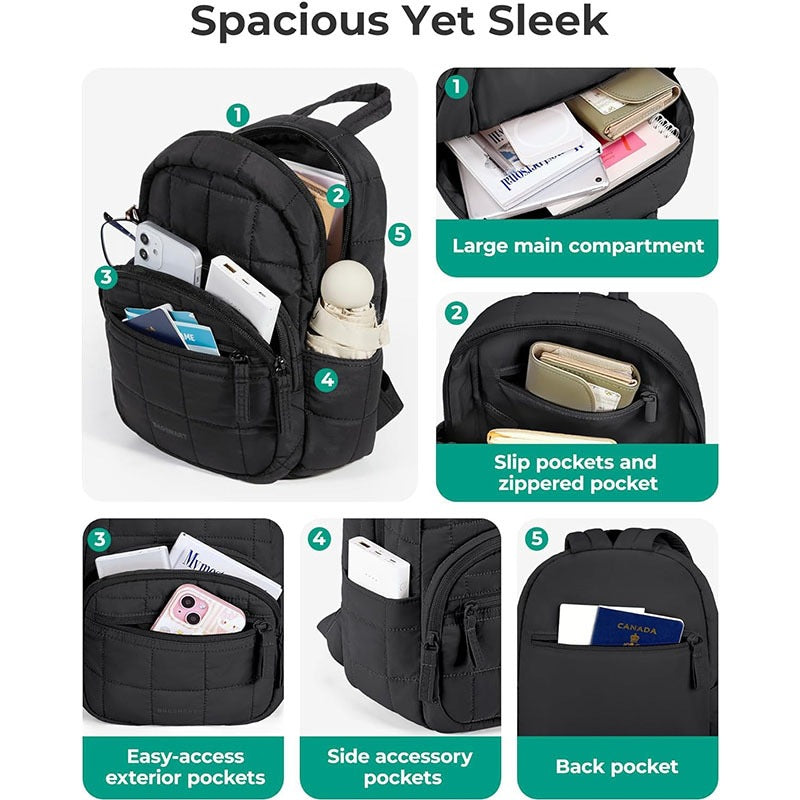 Gepolsterter Kompakt-Rucksack Brehn