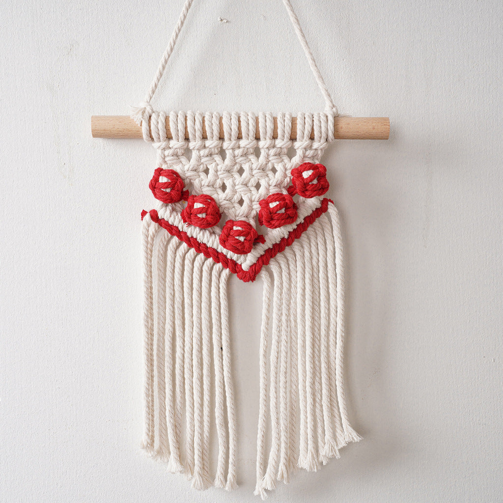 Macrame Wandbehang Kunstwerk Brehn