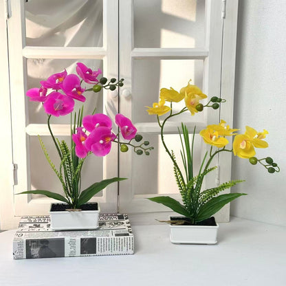 Künstliches Orchideenpflanzenarrangement 1790480743 für Dekoration und Präsentation