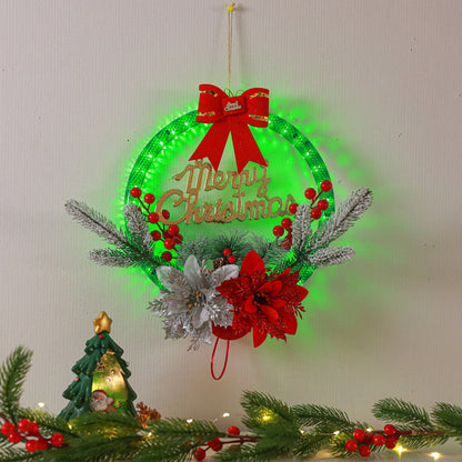 Beleuchteter Weihnachtshkranz Brehn