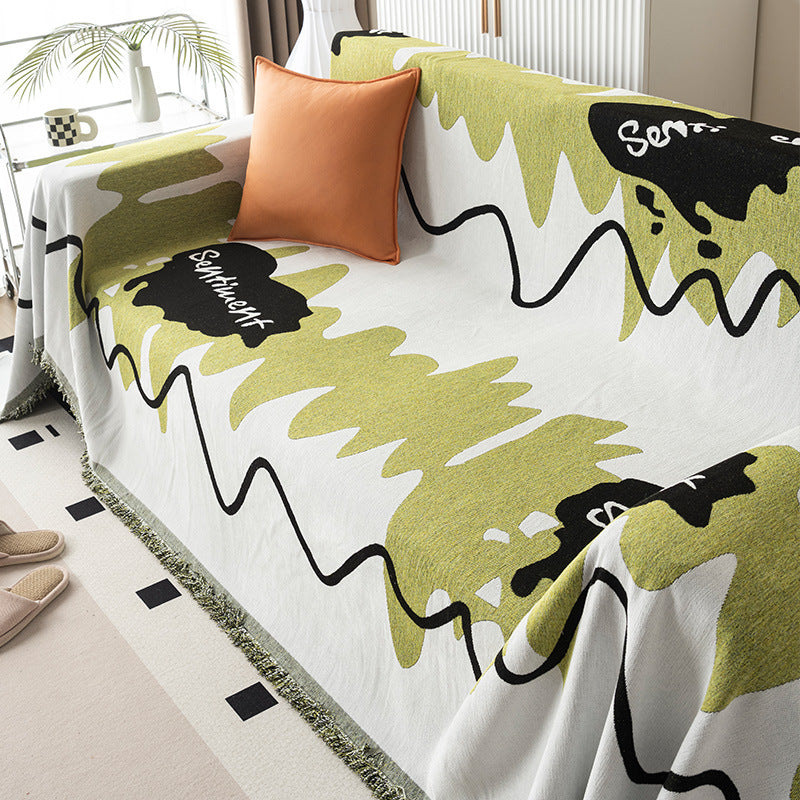 Zeitgenössische Sofa-Wurfdecke