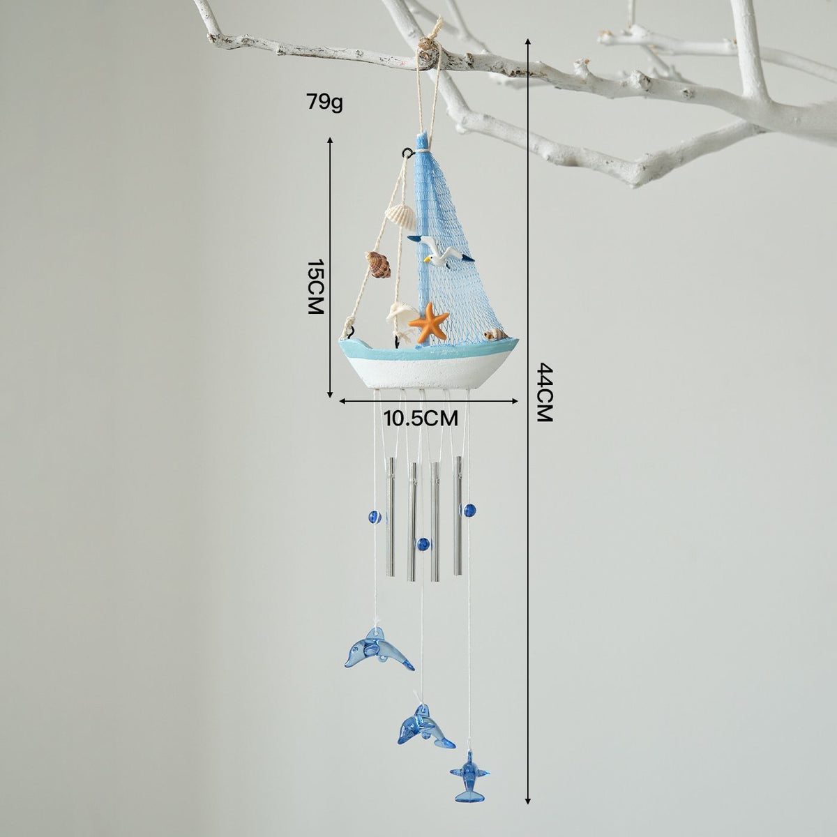 Maritimes Windspiel Deko