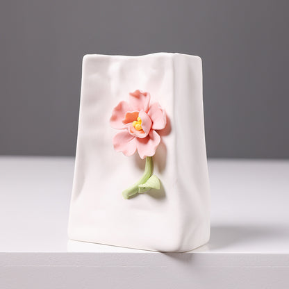 Dekorative Blumenkrug Ornament