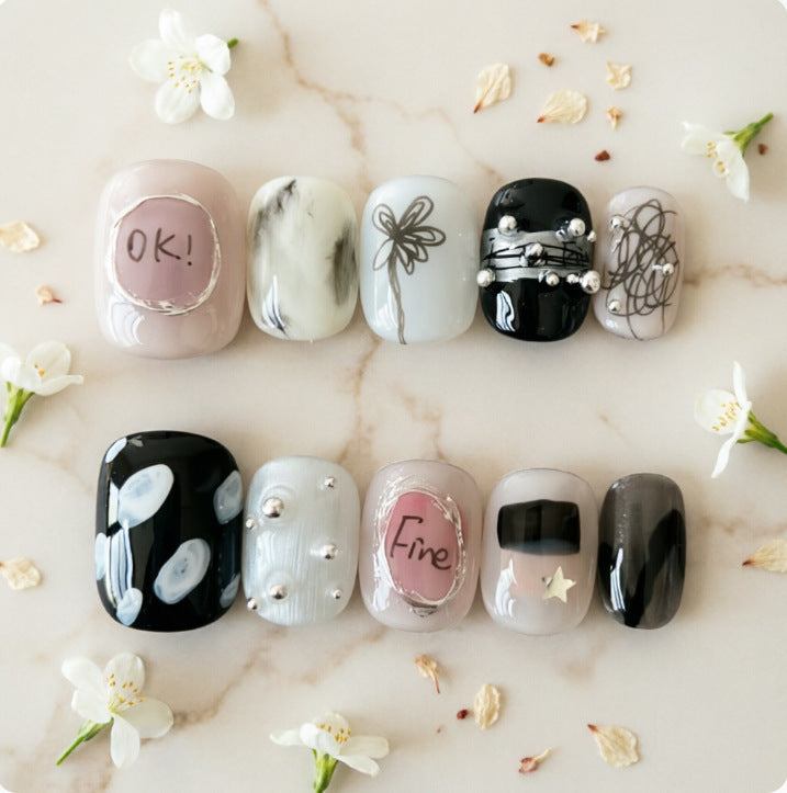 Kreatives Kunstnagelset Brehn