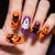 Halloween-Themen Kreative Nagelkunst Brehn