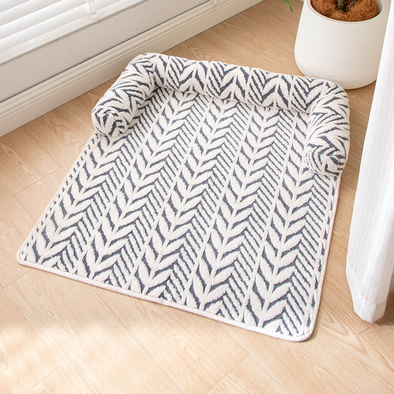 Weicher Baumwoll-Badematte Hundebett